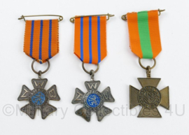3-delige medaille SET Avondvierdaagse - origineel