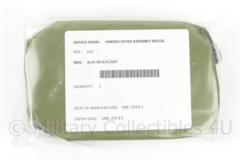 FM61 filter paar voor FM50 gasmasker - exp date: 8-2031 - nieuw in verpakking, seal is open - origineel