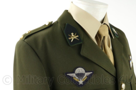 KCT Korps Commandotroepen Majoor DT jas met parawings, scherpschutter insigne en ZMV insigne - maat 54 - gedragen - origineel