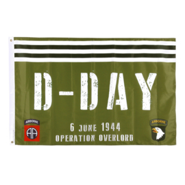 Vlag Operation Overlord D-Day 6 June 1944 82nd Airborne Division & 101st Airborne Division