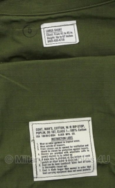 US Vietnam oorlog Jungle Fatique jacket 2nd pattern 82nd airborne - size large/short - origineel
