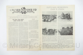 Tijdschrift Ons Vrije Nederland 5e jaargang No 24  1945 - origineel