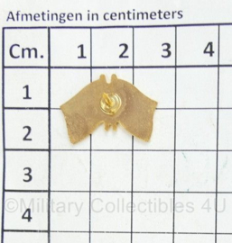 Politie vlaggen speld - 2,5 x 1,5 cm - origineel