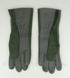 KL leger handschoenen Leder / Nomex groen Handschoen leder Meta-Aramide - maat 9 - NIEUW  - origineel