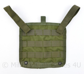 Defensie of Korps Mariniers chestrig borstdeel Molle groen - 20 x 19 cm - origineel