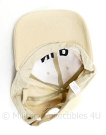 KL Nederlandse leger NLD baseball cap khaki JSD-11 Joint Support Detachment 11 Afghanistan - gedragen - maker Hassing - origineel