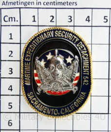Zeldzame coin US Maritime Expeditionary Security Division 542 Sacramento California - 5 x 4 cm - origineel