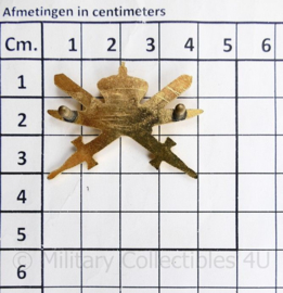 Klu Koninklijke Luchtmacht borst brevet  Hogere Bekwaamheid Militaire Lichamelijke Opvoeding & Sport - 4 x 3 cm - origineel