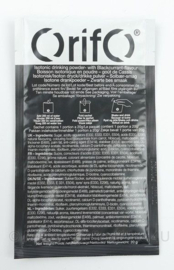 Orifo isotonic drinking powder Blackcurrant Flavour Zwarte bes smaak - BBE 2-2027