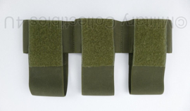 Triple Mag pouch insert voor vest groen - 24 x 2 x 11,5 cm - nieuw - origineel