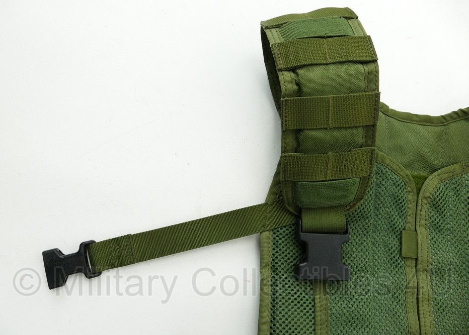 KMARNS Korps Mariniers Molle vest Ciras Plate Carrier backpanel groen  - origineel