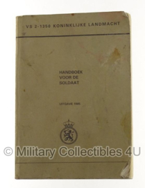 KL Nederlands leger handboek voor de soldaat 1974 VS 2-1350 - origineel
