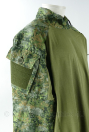 NFP Green Combatshirt Voss NFP Green Permethrine met schuine rits - maat XL - nieuw  - origineel