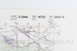 USA Defence mapping agency stafkaart Poland Miroslawiec M753 2524IV - 1 : 50.000 - 74 x 58 cm - origineel