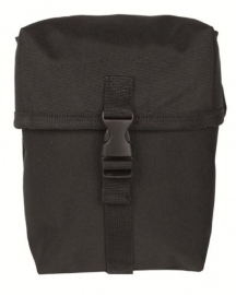 Koppeltas multi purpose Medium - Molle draagsysteem - 16 x 9 x 18  cm - Zwart