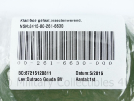 Defensie luxe Klamboe Gelaat insectwerend in draagtas - NIEUW in de verpakking - origineel