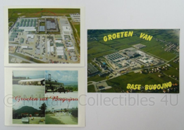 KL Landmacht ansichtkaarten set 3 stuks - Base Bugojno - afmeting 10 x 15 cm - origineel