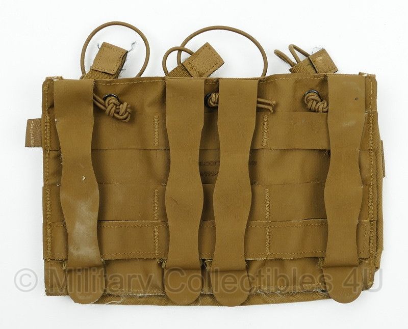Velocity Systems VPB-1 Helium Whisper Triple 5.56 Magazine Pouch, Open Top Coyote - 24 x 2 x 15 cm - origineel