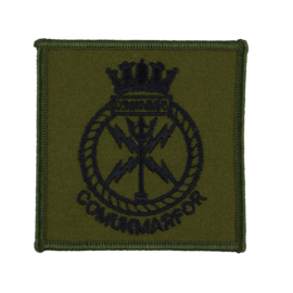 COMUKMARFOR Commander United Kingdom Maritime Forces Formations Badge for the Royal Navy - 7 x 7 cm. - origineel