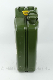 Metalen KL Defensie Diesel Jerrycan 20- liter - topstaat -  origineel!