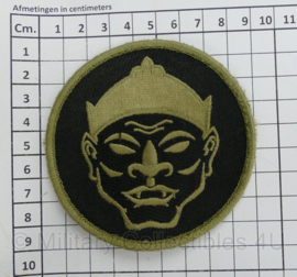 Embleem 13e Alpha Coy Madju Stoottroepen - met klittenband - diameter 9 cm - origineel