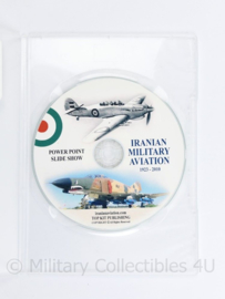 DVD Iranian Military Aviation  1923-2010 - power point slide show - 19,5 x 13 x 0,5 cm-origineel