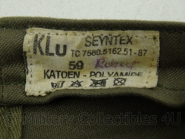 Klu Luchtmacht Baseball cap grijs - 54 tm. 61 cm. hoofdomtrek! - origineel