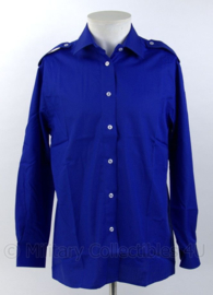 Overhemd voor burgers in dienst van Defensie burgerpersoneel- blauw -  maat 40-4 of 42-4 - nieuw - origineel