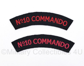 No. 10 Commando straatnamen paar