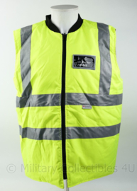 Britse UK Border Agency Reflecterende jas met ondervest - maat XL - licht gedragen - origineel