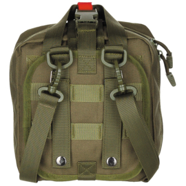 Medische tas geneeskundige dienst BLS IFAK Bag MOLLE - LARGE - 21 x 22 x 12 cm. - nieuw gemaakt - GREEN