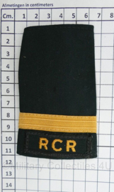 Canadese leger epauletten PAAR Royal Canadian Regiment - 11 x 7 cm - origineel