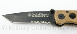 Smith & Wesson® CK5TBSD Extreme Ops Tanto Folding Knife in doos - 11 cm lang - origineel