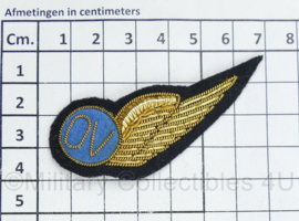 Defensie MLD wing OV Onderzeebootverkenner - 6,5 x 4 cm - origineel