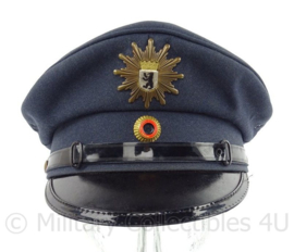 Duitse Bundespolizei Berlin platte pet - maat 57 - origineel