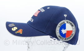 Baseball cap God Bless America USA - one size - merk Lone Star - NIEUW - origineel