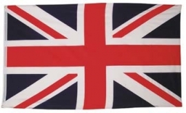 Britse vlag Polyester -  1 x 1,5 meter