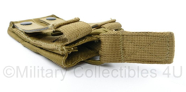 MOLLE Mag pouch voor M4, C7 en C8 Coyote - 8,5 x 3 x 15 cm - licht gebruikt - origineel