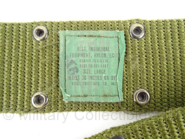 US Army Belt, Individual Equipment, Nylon, LC-1 - stalen sluiting - maat Medium- origineel US Army