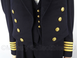 KM uniform set "KTZ Kapitein ter Zee" met Luchtmacht wing, jasje, broek - maat Medium - origineel
