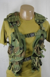 US Army (en korps mariniers) LOAD BEARING vest - woodland camo - origineel