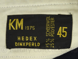 KM Korps Mariniers Barathea uniform jas en broek - maat 45 - origineel