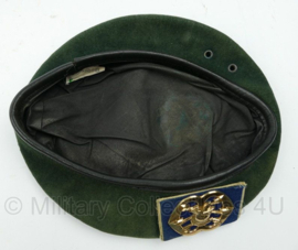 KL Nederlandse leger DT2000 baret met Verbindingsdienst insigne - maat 58 - origineel