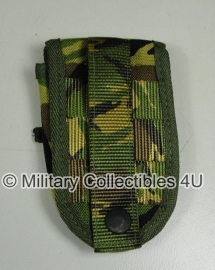 KL Nederlandse leger MOLLE woodland zakmes tas - opbouwtas zakmes - voor aan OPS vest of koppel - origineel