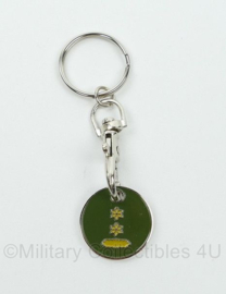 Defensie sleutelhanger Luitenant Kolonel - 8,5 x 2,5 cm - origineel