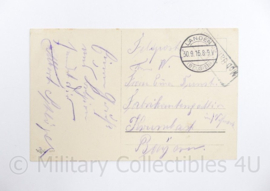 WO1 Duitse Postkarte 1915 Deutschland Deutschland uber Alles  - 13,5 x 9 cm - origineel