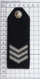 KM Koninklijke Marine Sergeant epauletten PAAR - 13 x 5 cm - origineel