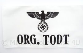 Armband ORG. TODT met adelaar - Organization Todt