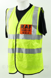 Britse RAF Mountain Resque fluor geel vest Royal Air Force - maat L - origineel