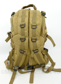 Replica Nederlands leger model MOLLE Daypack Grabbag Day Pack LMB Coyote 35 liter - gebruikt - 30 x 20 x 44 cm